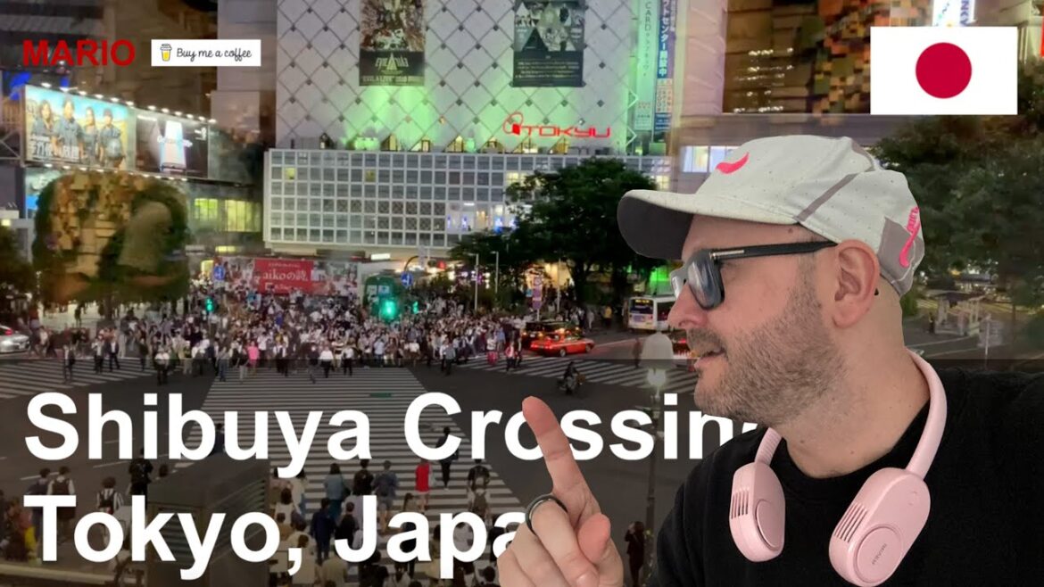 Tokyo’s Shibuya Crossing 🇯🇵🚦🏙️ - one of the busiest intersections in the world #shibuyacrossing