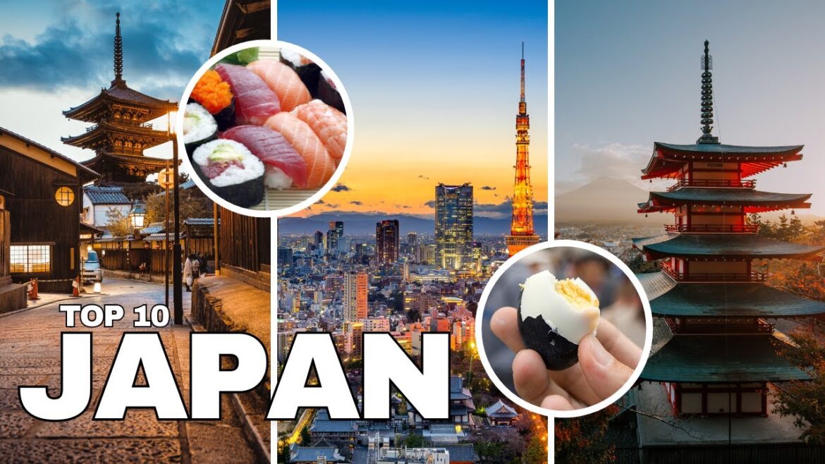 10 AMAZING PLACES To Visit In JAPAN & Mouthwatering Food | Japan Travel Guide 2025 | 4K Travel Video