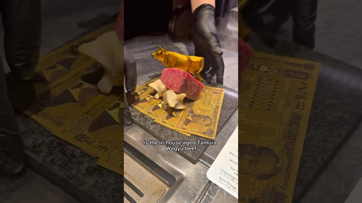 Aged Tamura Wagyu Beef in Japan #japanesefood #wagyu #reels Aged Tamura Wagyu Beef in Japan #japanesefood #wagyu #reels