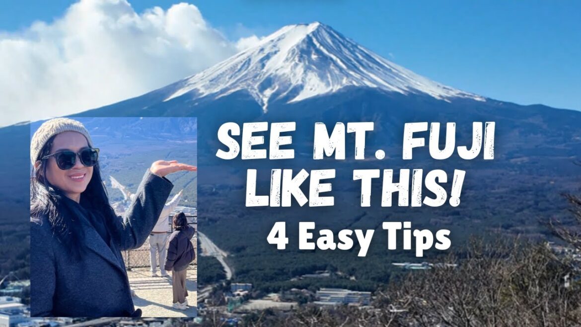 How to See Mt. Fuji Clearly | 4 Best Tips for a Perfect Trip How to See Mt. Fuji Clearly | 4 Best Tips for a Perfect Trip