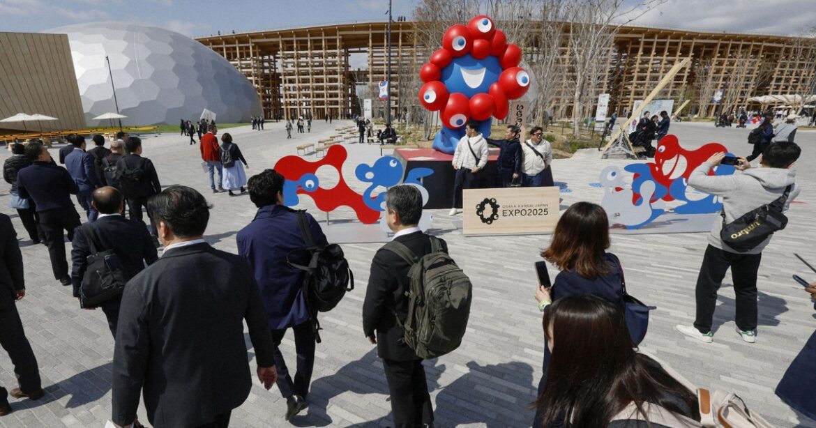 3-day test run for Osaka Expo kicks off ahead of April 13 opening 3-day test run for Osaka Expo kicks off ahead of April 13 opening