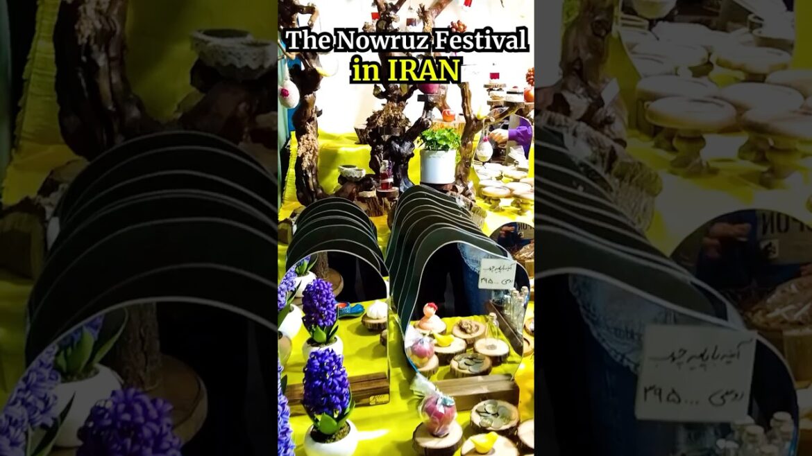 Nowruz in IRAN 🇮🇷 The Colorful Iranian Market 😍❤️ #shorts #short #tiktok #iran #market