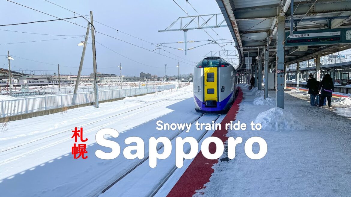 Japan’s Most Scenic Winter Train? Hakodate to Sapporo in Snow | Hokkaido Vlog Japan’s Most Scenic Winter Train? Hakodate to Sapporo in Snow | Hokkaido Vlog