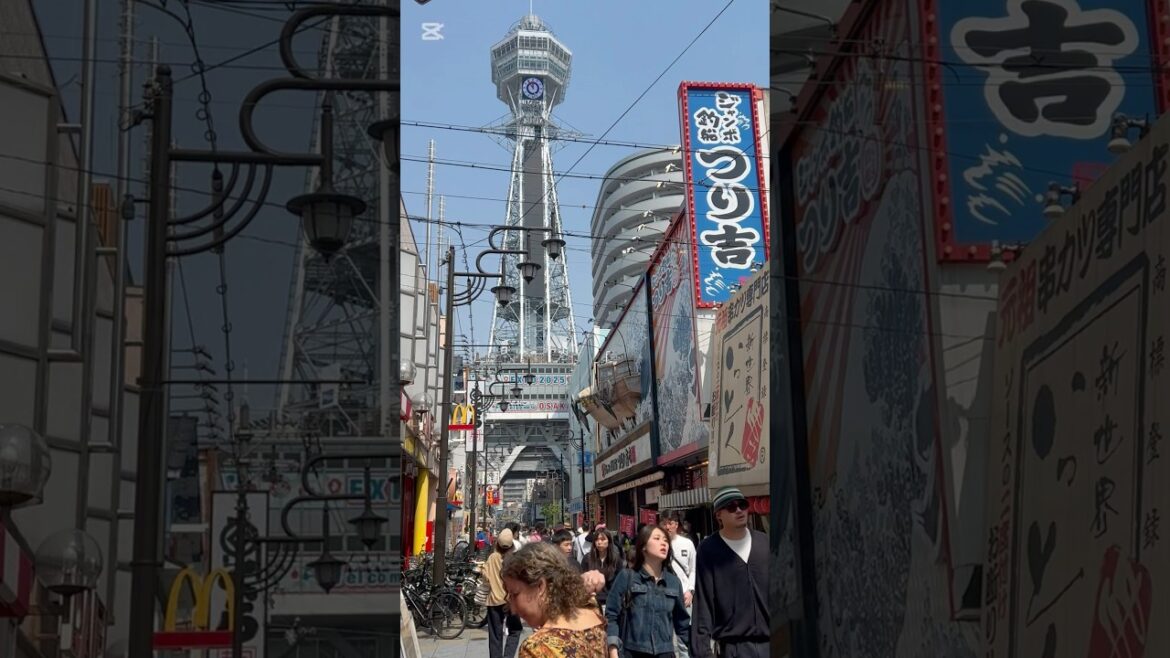 SHINSEKAI SHOPPING STREET #travel #japan #osaka #japanese