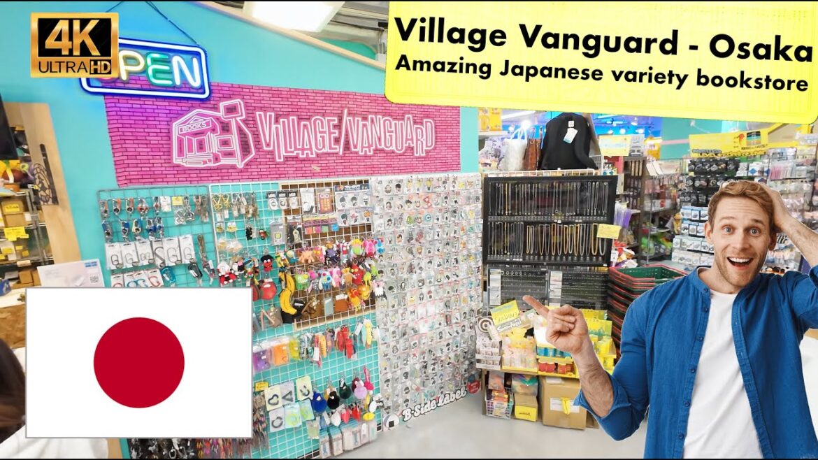 Village Vanguard Gachapon Osaka Shopping / Ghibli / Walking Tour Japan / 4K / ASMR Village Vanguard *Gachapon* Osaka Shopping / Ghibli / Walking Tour Japan / 4K / ASMR