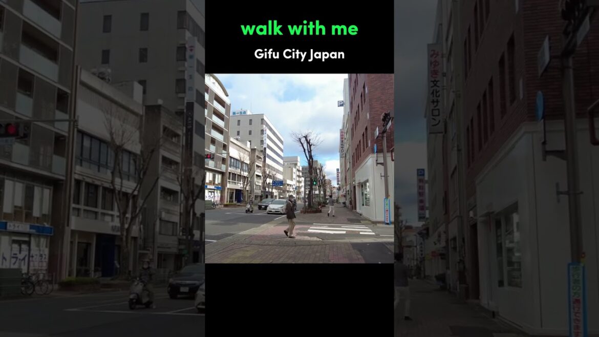 Walk With Me in Gifu City | Japan Walking Tour