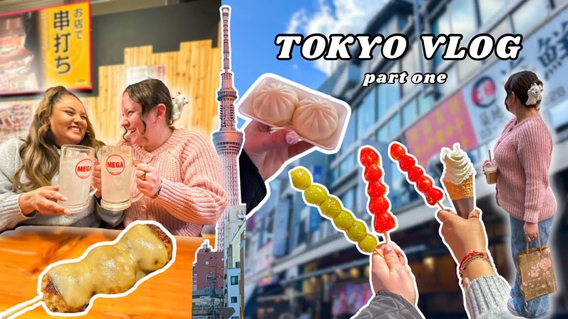 food-filled day in TOKYO! tsukiji market, shopping in ginza, & more!