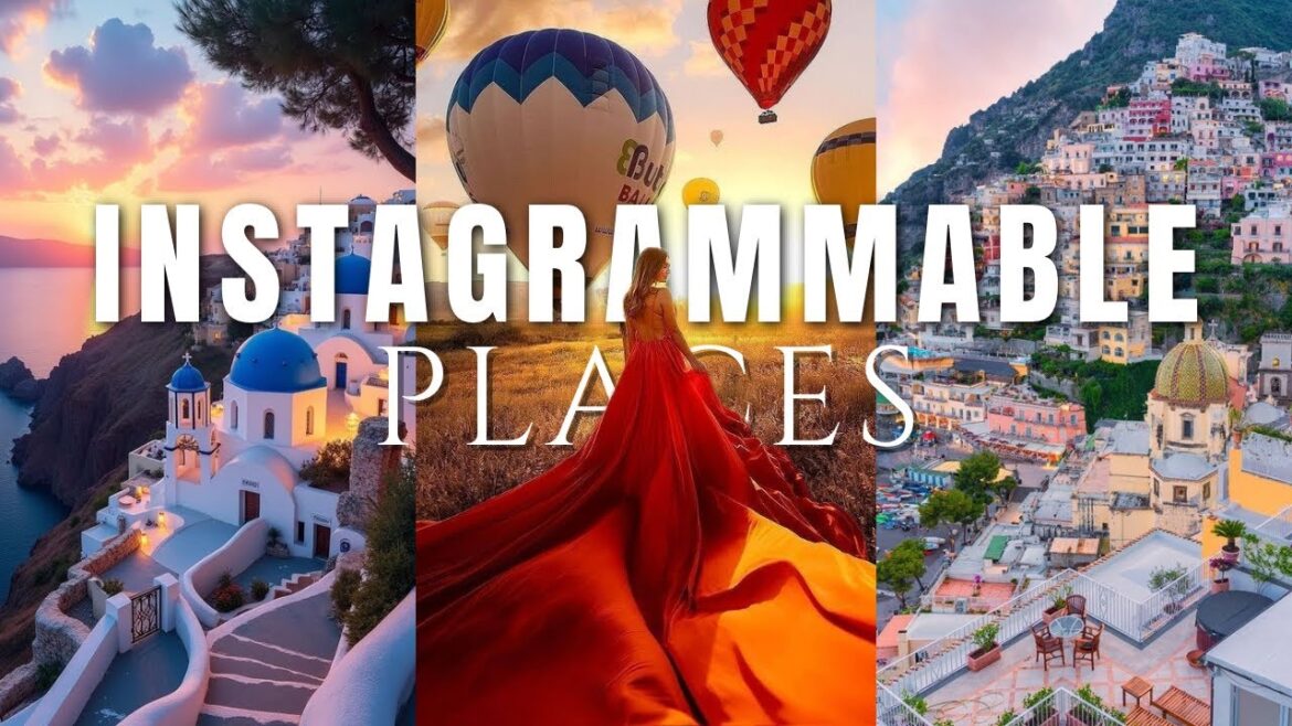 Top 5 Most Instagrammable Destinations You Must Visit! #travel #travelguide