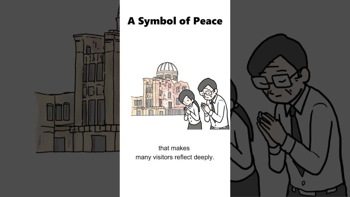Atomic Bomb Dome: A Symbol of Peace in Hiroshima #shorts Atomic Bomb Dome: A Symbol of Peace in Hiroshima #shorts
