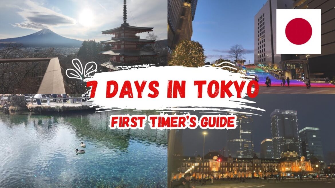 7 Days in Tokyo | First Timer’s Dream Japan Itinerary + Mount Fuji Day Trip! Part 1