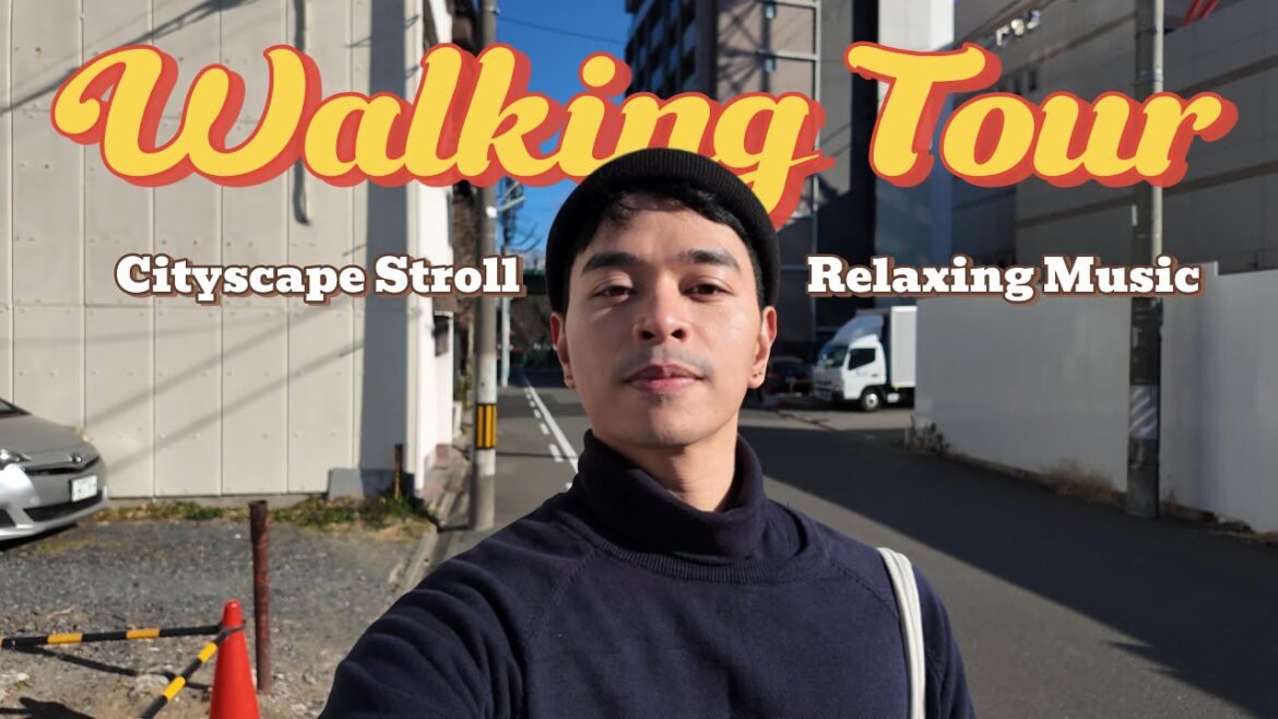 Walking Tour and Relaxing Music in Nagoya | Japan Vlog