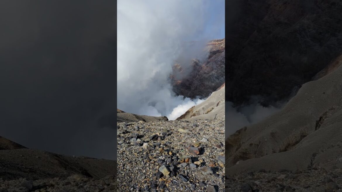 Mt Aso, Japan #asmr #nature #livelifetofullest  #aso #volcano #scenery #japan #travel