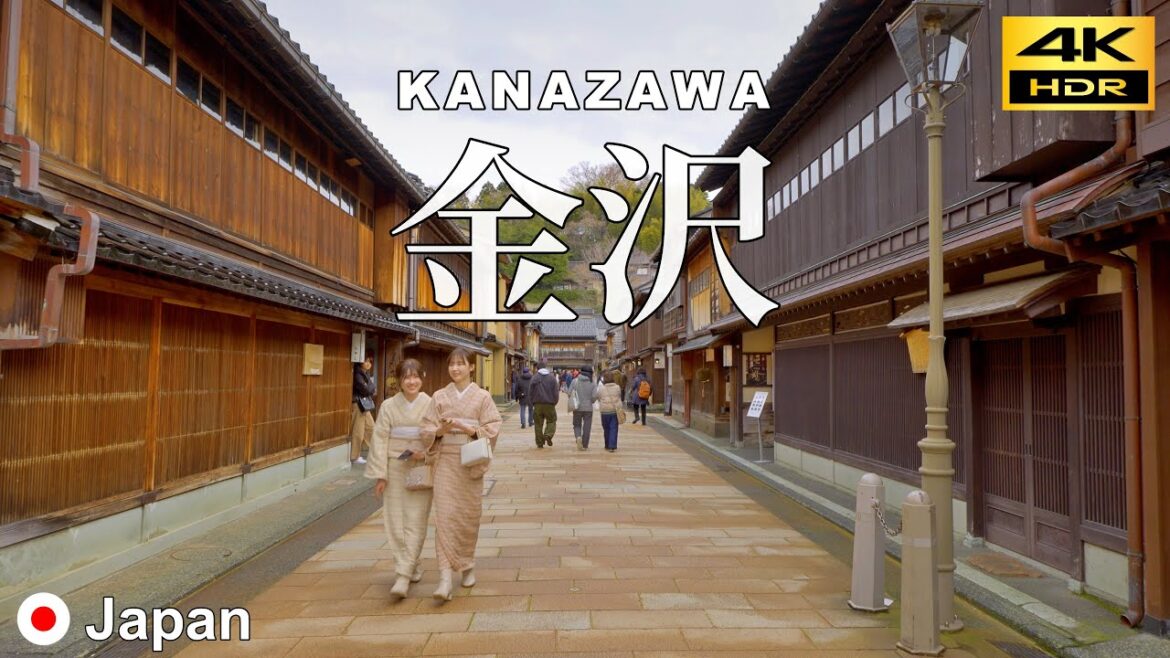 Kanazawa - 4K Walking Tour | Exploring ‘Little Kyoto’ on a 3-hour walk | Japan 🇯🇵 Mar 2025 [4K HDR]