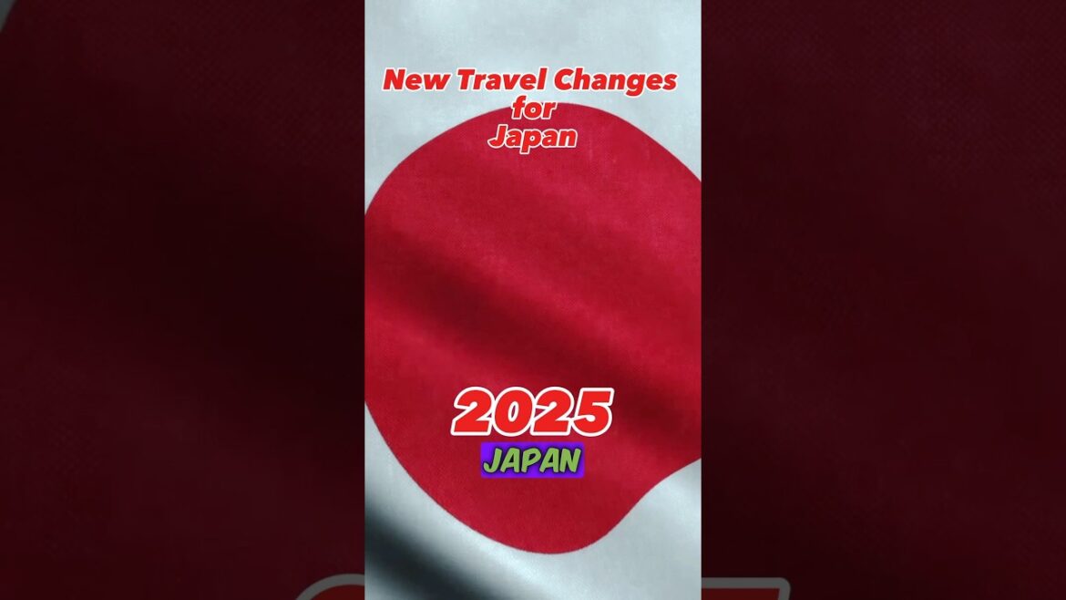 NEW travel changes for Japan 2025! Must know!!
