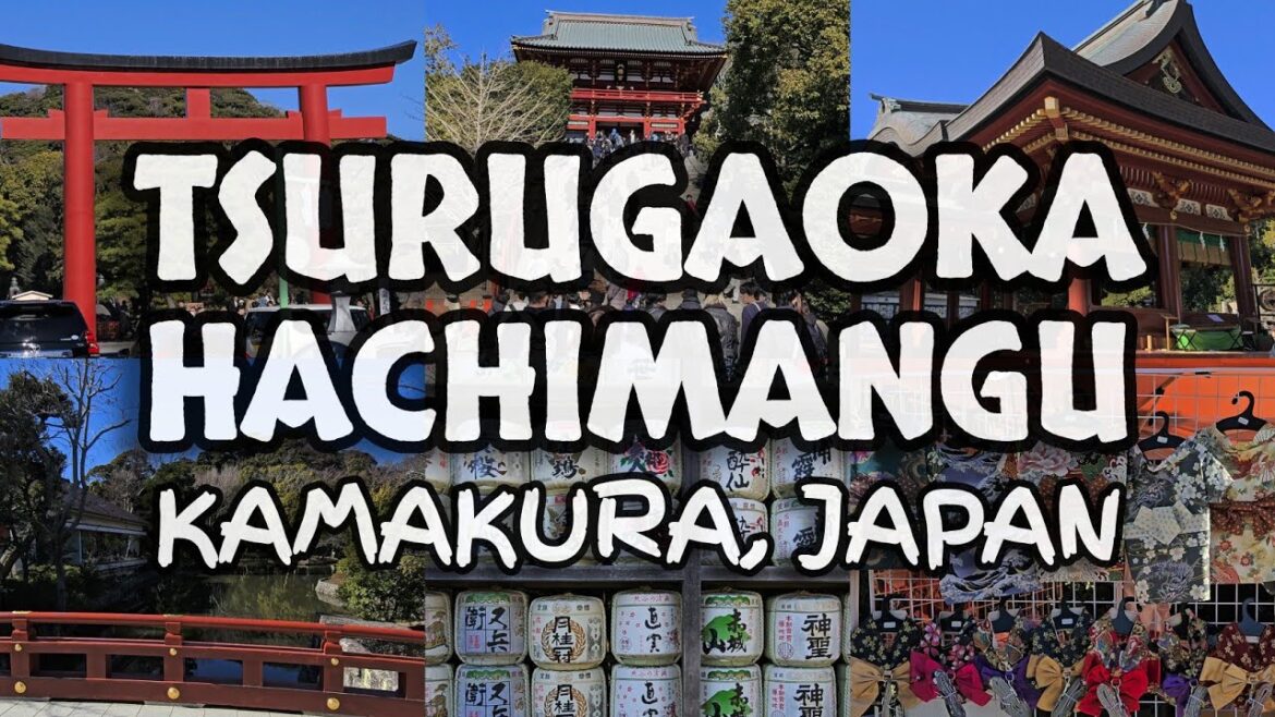 Tsurugaoka Hachimangu Shrine in Kamakura, Japan ⛩️ (Day Trip from Tokyo)