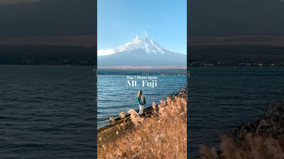 Mount Fuji’s 7 Best Photo spots😍📷 #japan