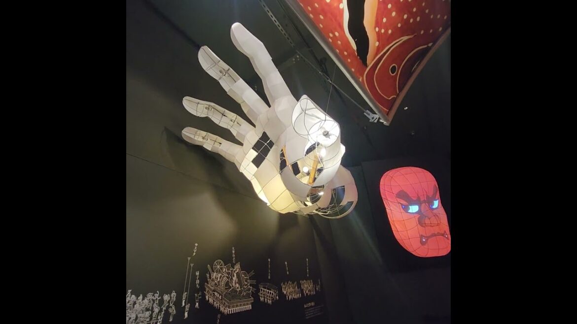 Nebuta Museum WA RASSE Hallway, Aomori 2024 #japan #tohokujapan #aomori