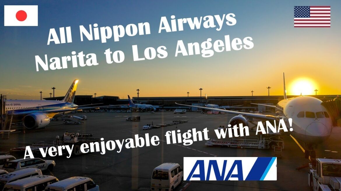 |TRIP REPORT|  A very nice flight with ANA from Tokyo Narita to Los Angeles in a Boeing 787-9