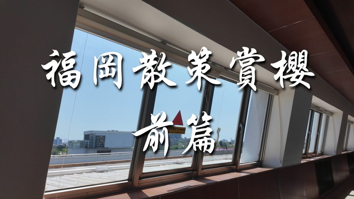 【福岡散策賞櫻】機場交通與新樣貌、博多豚骨名店一幸舍、門司港找愛因斯坦、賞櫻名所小倉城、超推雞皮大臣（前篇）〔作業用BGM / Japan Jazz / Lo-fi / Relax〕
