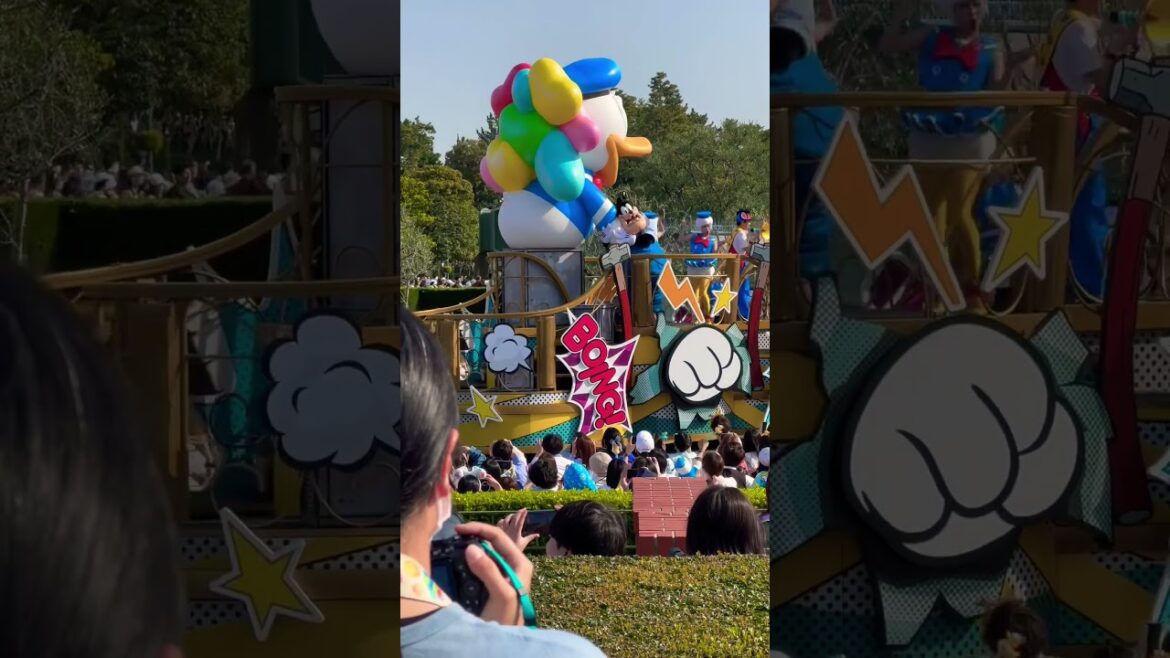 Remember When At Tokyo Disneyland: Donald's Quacky Duck City #shorts #donaldduck  #tokyodisneyland