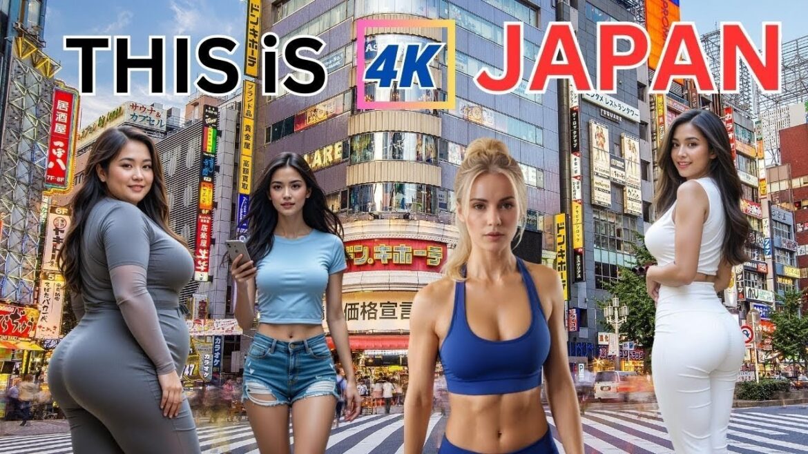 Japan 4K 🇯🇵 | Stunning 11-Min Walking Tour with Voiceover | Hidden Facts, Culture & Crazy Moments