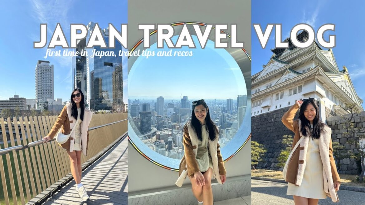 Japan Travel Vlog | Exploring Osaka, room tour, sharing our trip expenses, travel tips and recos