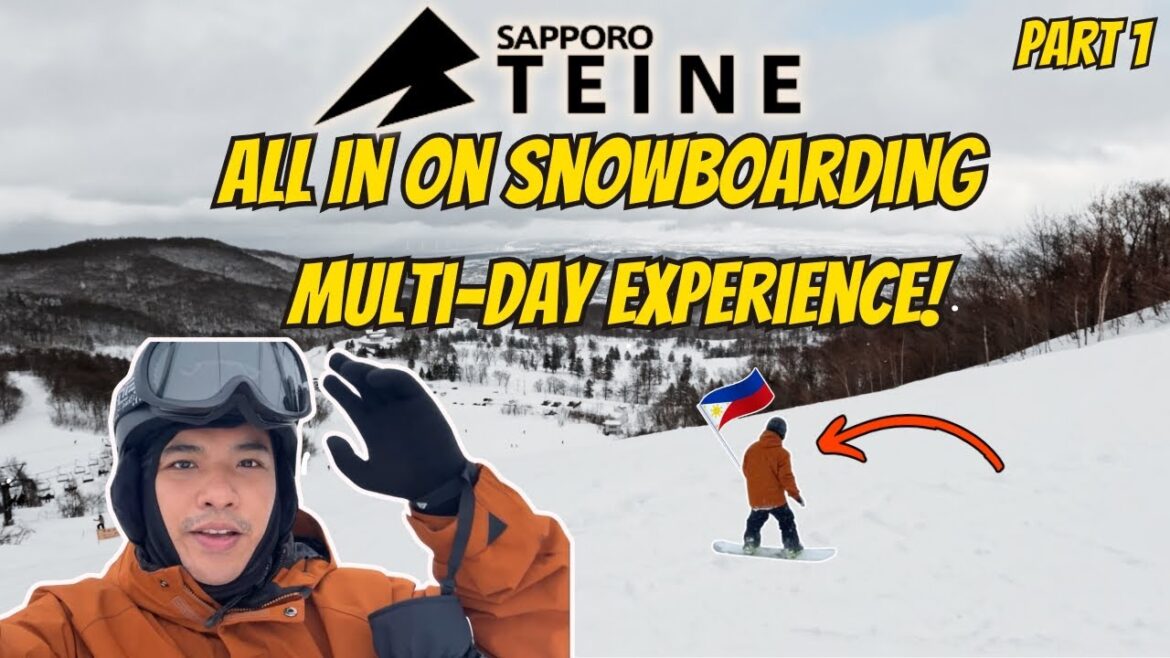 SAPPORO TEINE 2025: All In on Snowboarding, Multi-Day Experience! Part 1 SAPPORO TEINE 2025: All In on Snowboarding, Multi-Day Experience! Part 1