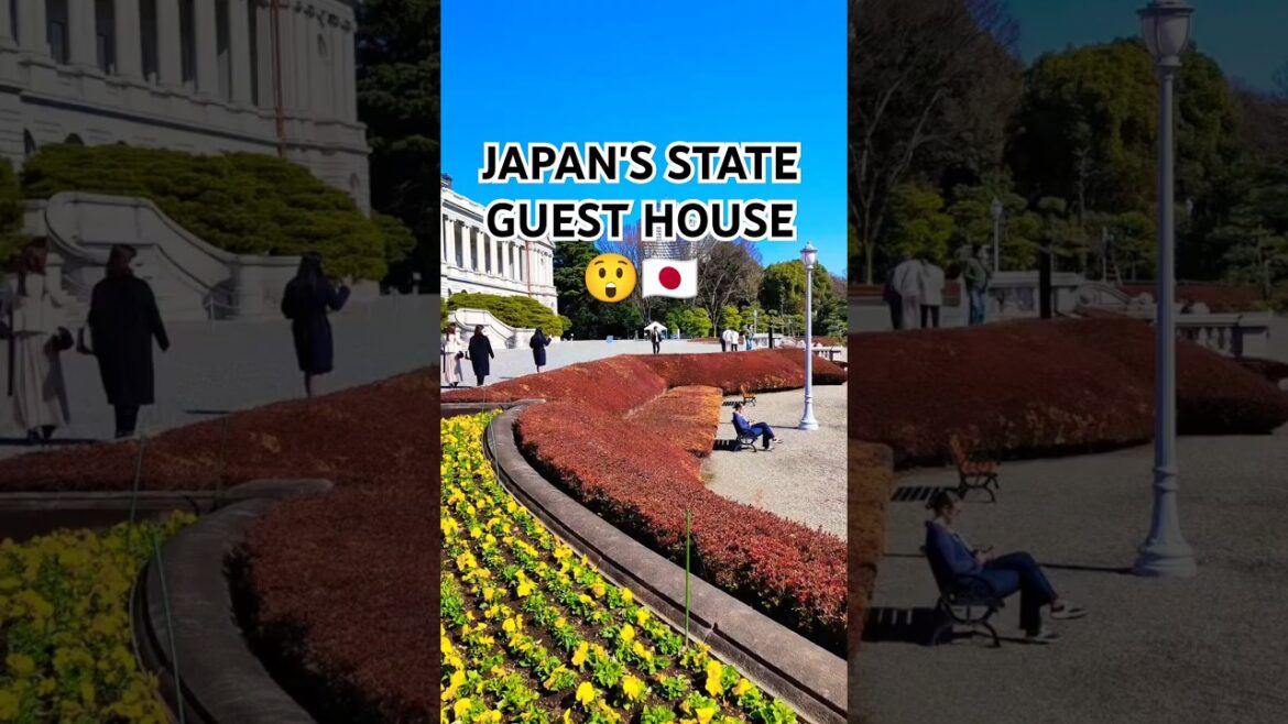 Akasaka Palace in Minato City, Japan! #shorts #japan #travel #palace  #akasaka Akasaka Palace in Minato City, Japan! #shorts #japan #travel #palace  #akasaka