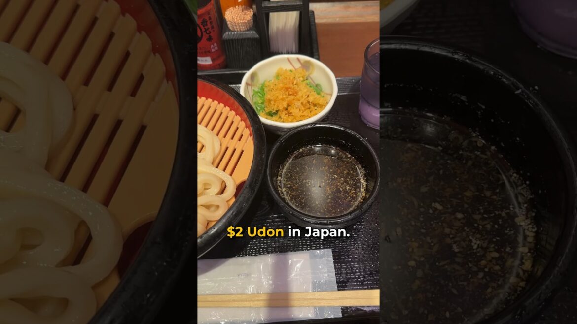 $2 Udon in Japan #udon #marugameseimen #japan #japanese #shorts $2 Udon in Japan #udon #marugameseimen #japan #japanese #shorts