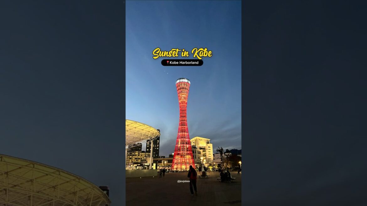 Kobe sunset vibes 😍