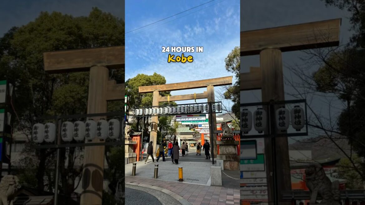 24 hours in Kobe. Save this for your next trip!