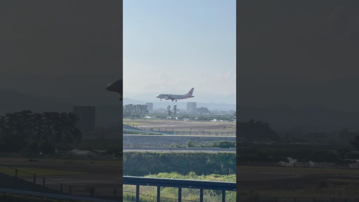 Landing 🛬 in Sendai International Airport  #shortsvideo #sendai #landing