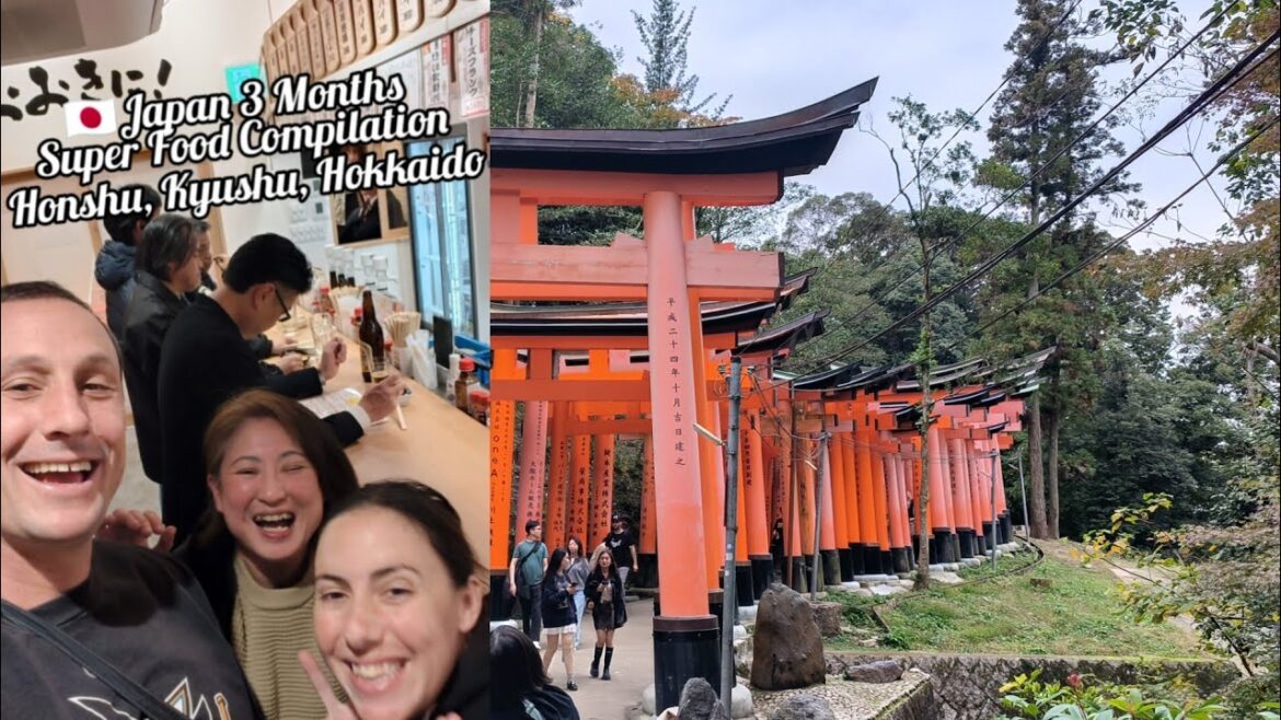 🇯🇵MEGA 🍜 Compilation Japan 3 months SUPER delicious Honshu Kyushu Hokkaido