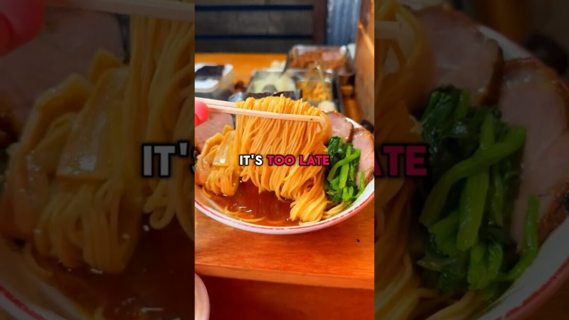 The best place to eat ramen… but 😨 The best place to eat ramen... but 😨