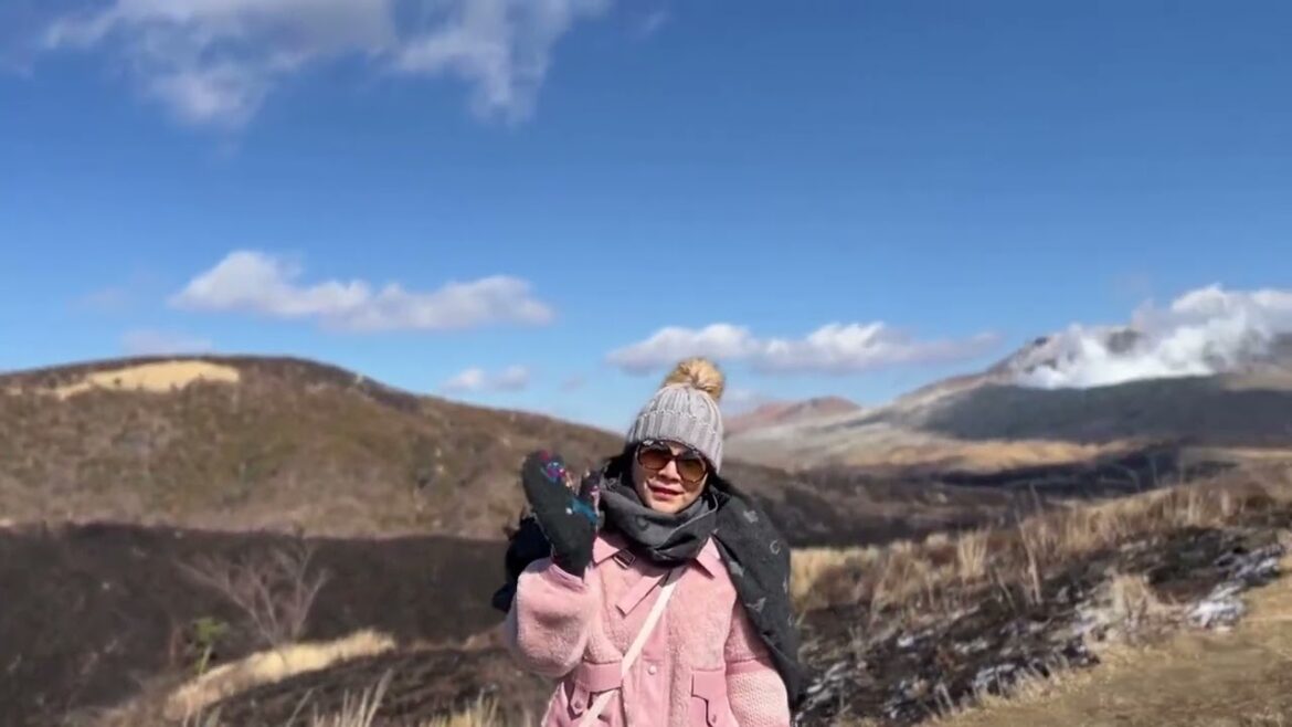 日本北九州阿蘇火山