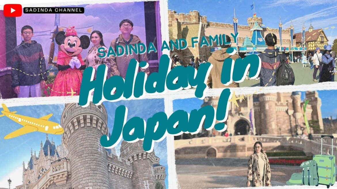 JAPAN VLOG: Sadinda dan keluarga HOLIDAY IN JAPAN! / Hari pertama di Tokyo.