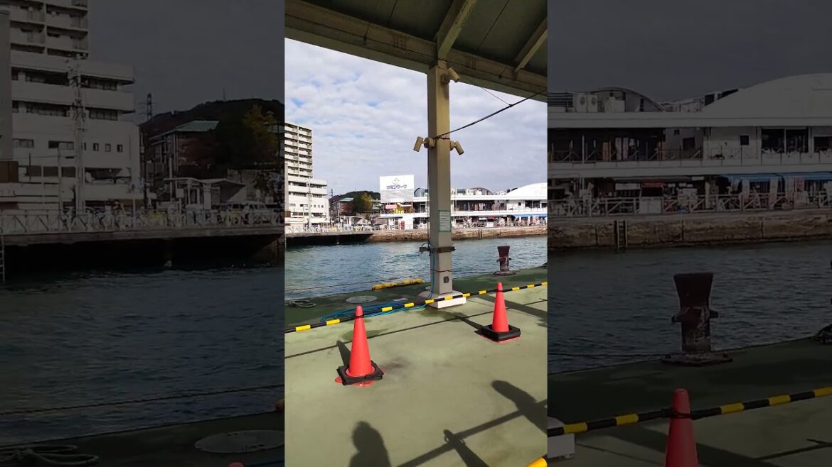 唐戸港、乗船口　2024年12月2日