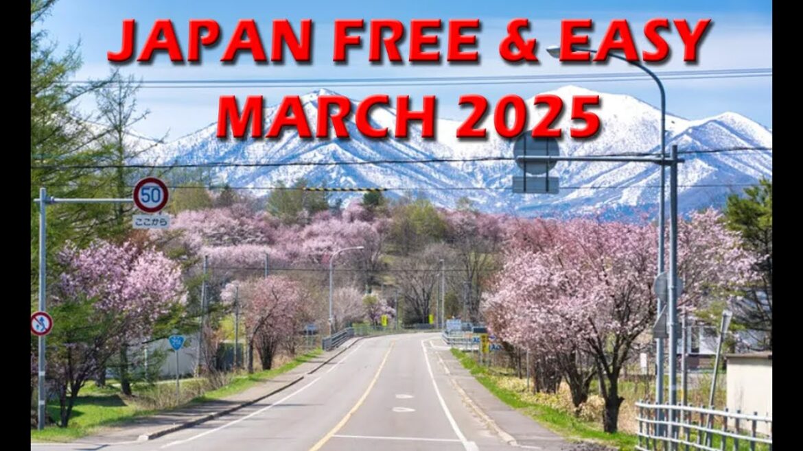 JAPAN FREE EASY MARCH 2025 - AKIBAHARA TO HOKKAIDO