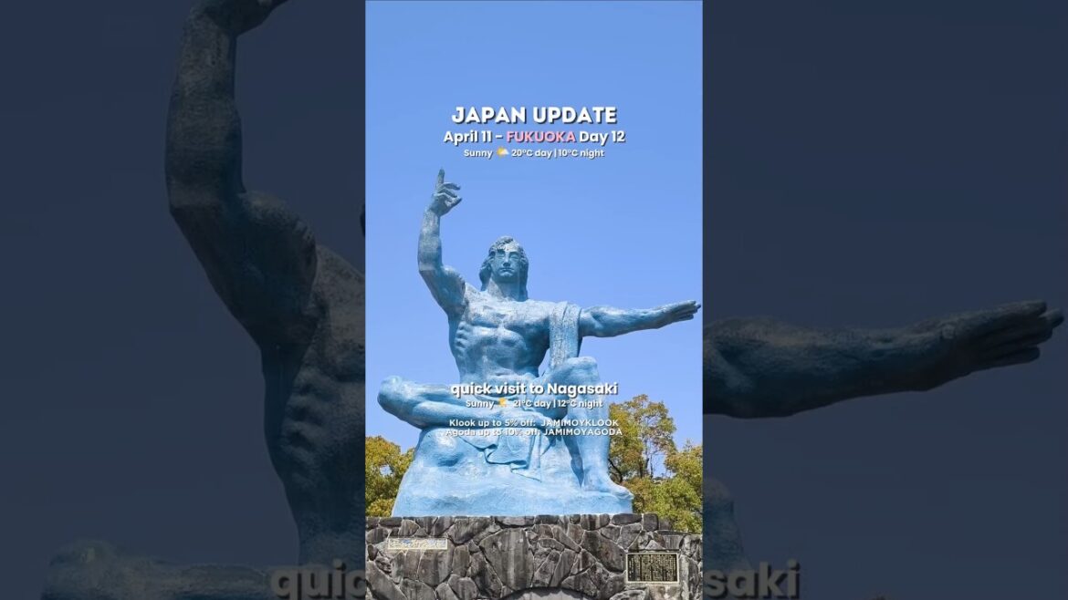 A quick visit to Nagasaki, Japan #japantravel #japantips #travel #nagasaki #fukuokatravel