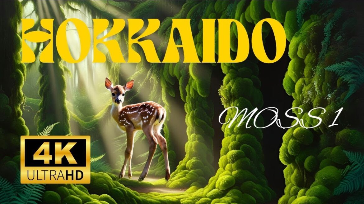💚HOKKAIDO🇯🇵MOSS HEAVEN・4K💚BGM💚北海道・苔の回廊（長編）💚まるでジブリ💚もののけ姫の世界へ参りましょう💫