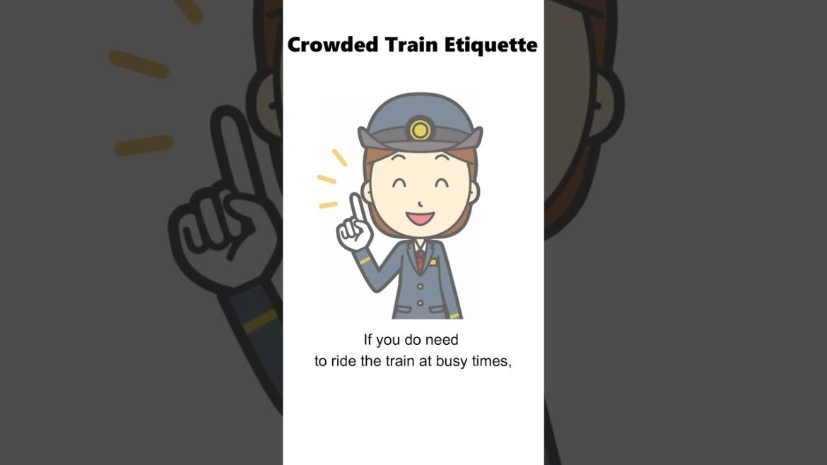 What to Know About Rush Hour Trains in Japan | Travel Tips for Visitors #shorts