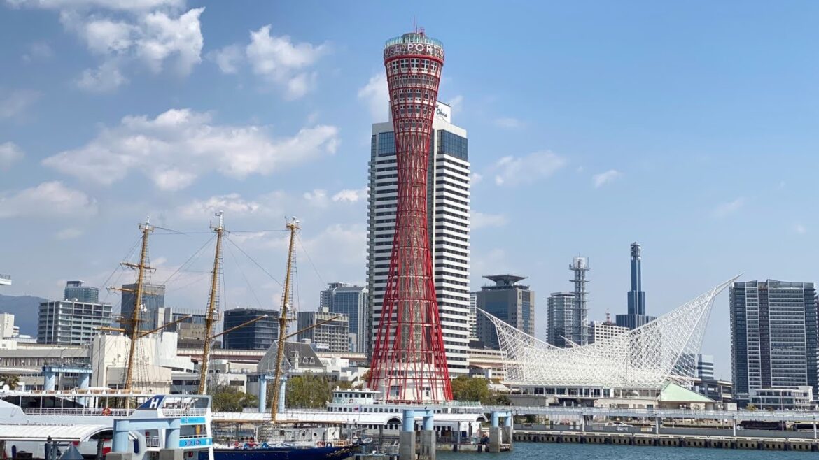 神戸ポートタワーの展望台と屋上デッキに行ってきた