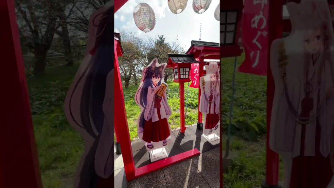 🇯🇵 Travelogue- 伏白稲荷神社弓弦葉 #japan #jinja #hakodate #神社 #travel