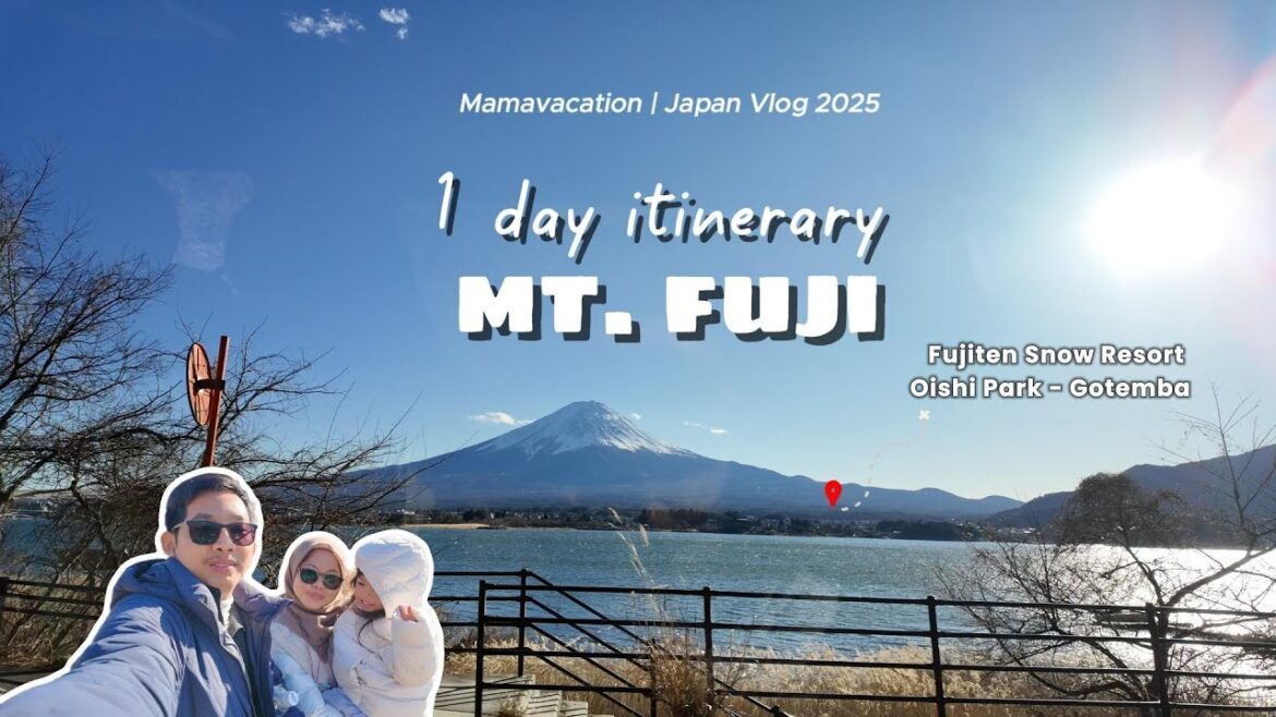1 Day Itineray Mt.Fuji | Japan Vlog 2025