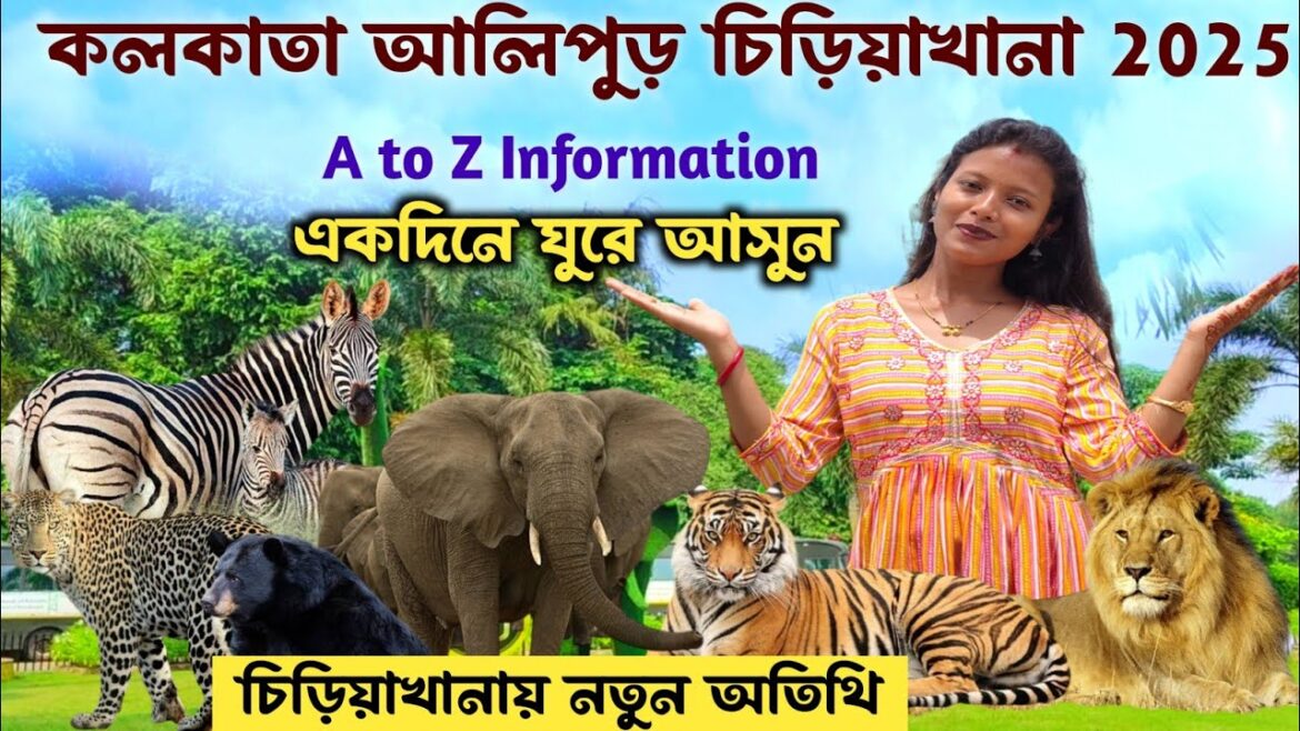 কলকাতা আলিপুড় চিড়িয়াখানা 2025 নতুন নিয়ম জানুন | Alipur Zoo In Kolkata | Zoological Garden Kolkata