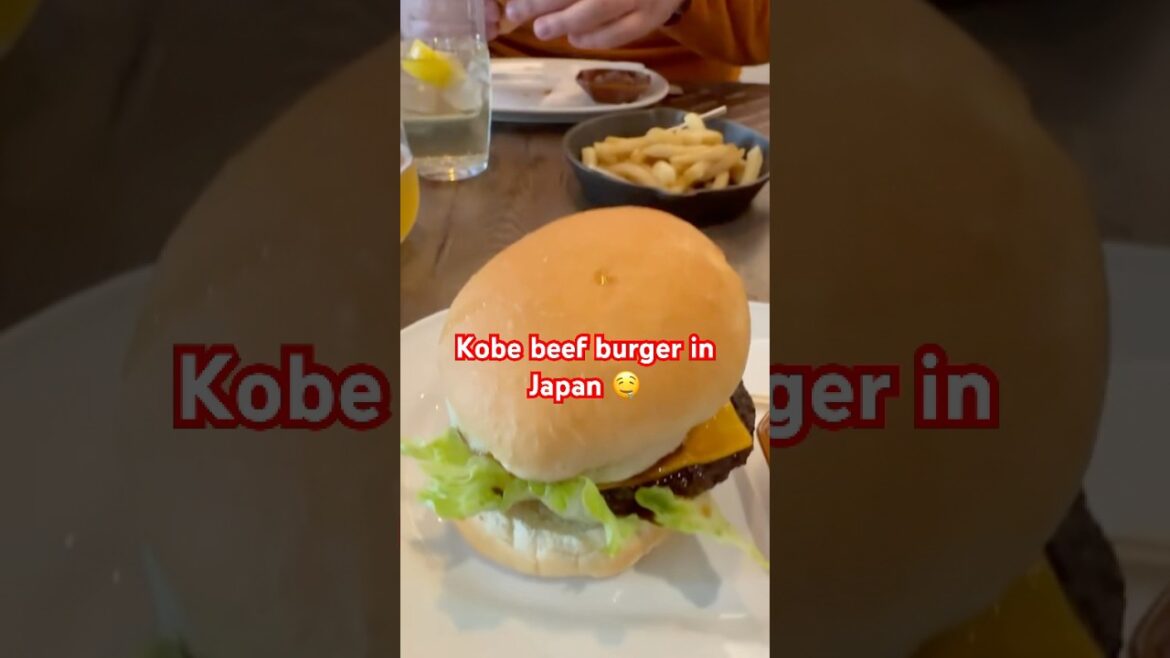 #Kobebeef burger in Japan was mouth watering to say the least