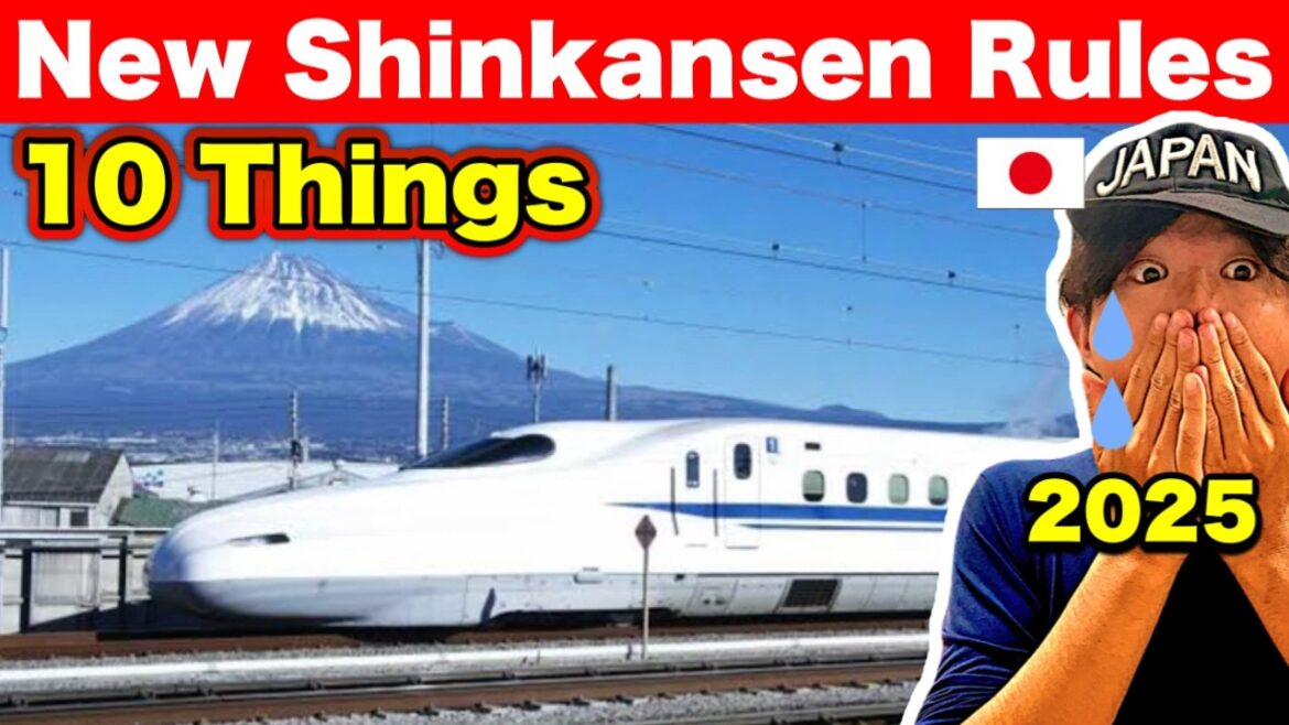 Japan Has Changed | New 10 Shinkansen Rules for Traveling to Japan in 2025: Everything You Must Know