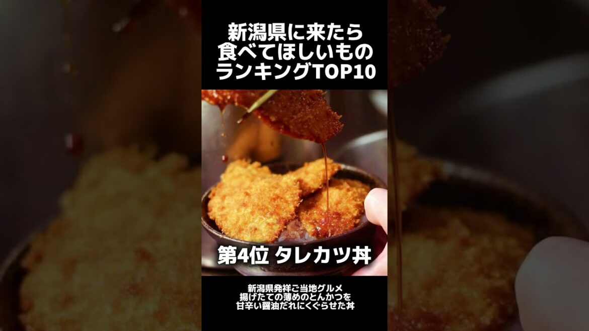 新潟県に来たら食べてほしいものランキング！新潟県民300人に聞きました‼️#グルメ #新潟グルメ #新潟県 #新潟観光 #新潟旅行 #ディスイズ新潟