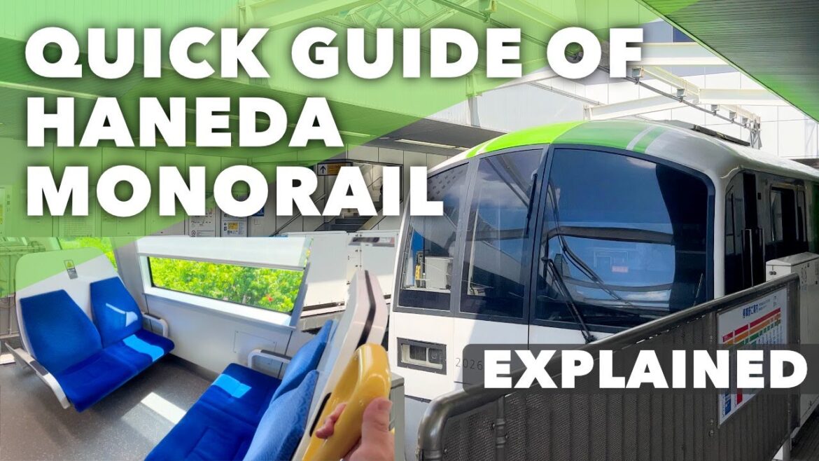 Haneda Monorail to Tokyo 🇯🇵 Quick Guide to Access, Fares, & Schedules