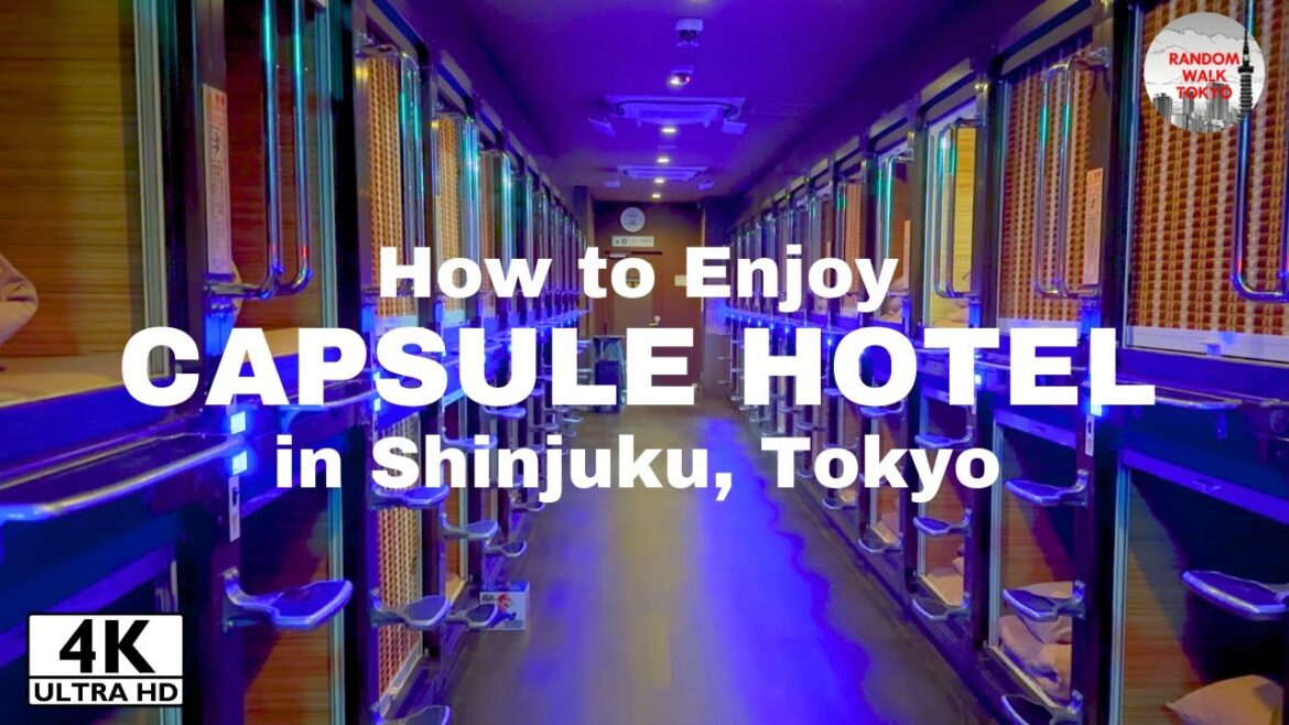 The Perfect Guide on How to Enjoy a Capsule Hotel in Shinjuku / a Capsule Desk at Station – 4K The Perfect Guide on How to Enjoy a Capsule Hotel in Shinjuku / a Capsule Desk at Station - 4K